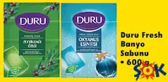 DURU FRESH BANYO SABUNU 600 G